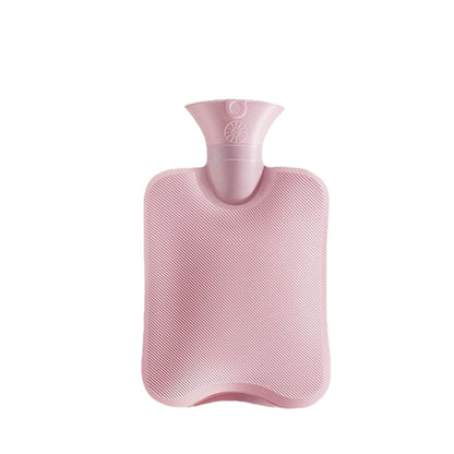 Bolsa de agua caliente con funda de felpa opcional, 500–2000 ml