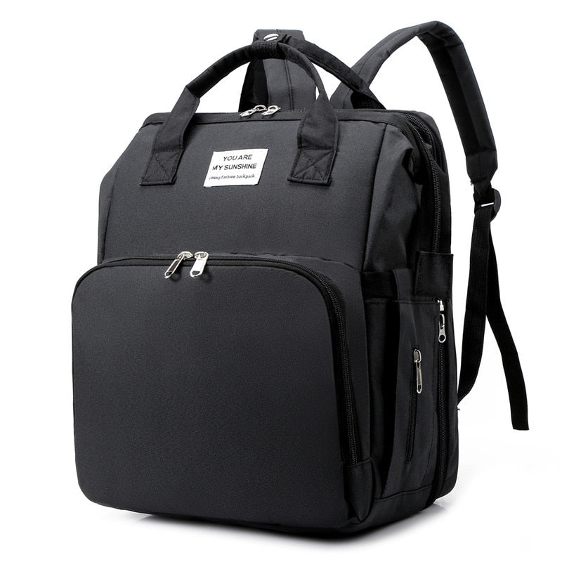 Bolsa de Pañales para Bebé 2 en 1 con Cambiador Plegable
