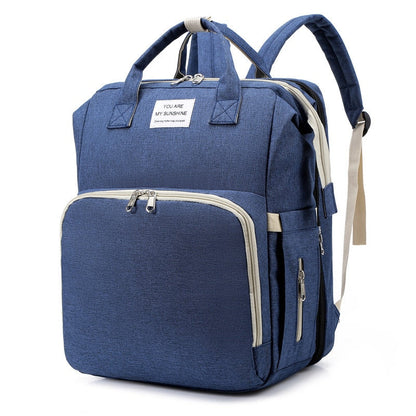 Bolsa de Pañales para Bebé 2 en 1 con Cambiador Plegable