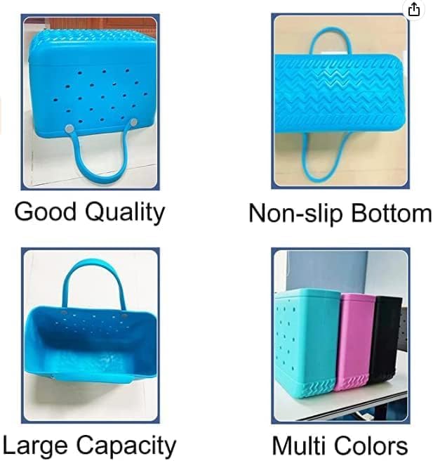 Bolsa de Playa EVA Lavable con Agujeros de Ventilación