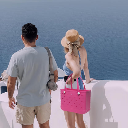 Bolsa de Playa EVA Lavable con Agujeros de Ventilación