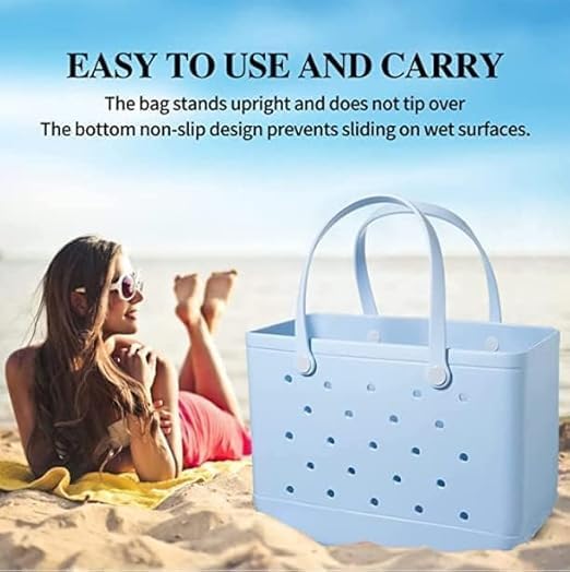 Bolsa de Playa EVA Lavable con Agujeros de Ventilación