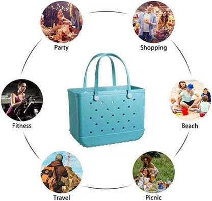 Bolsa de Playa EVA Lavable con Agujeros de Ventilación