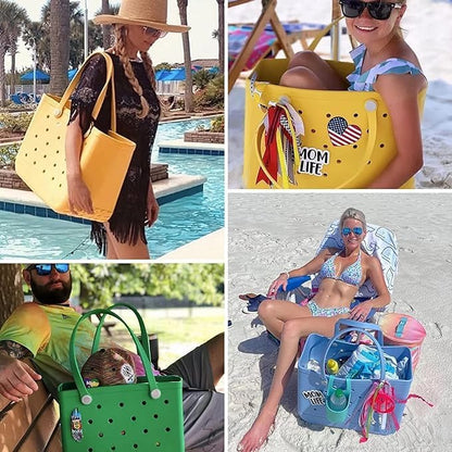 Bolsa de Playa EVA Lavable con Agujeros de Ventilación