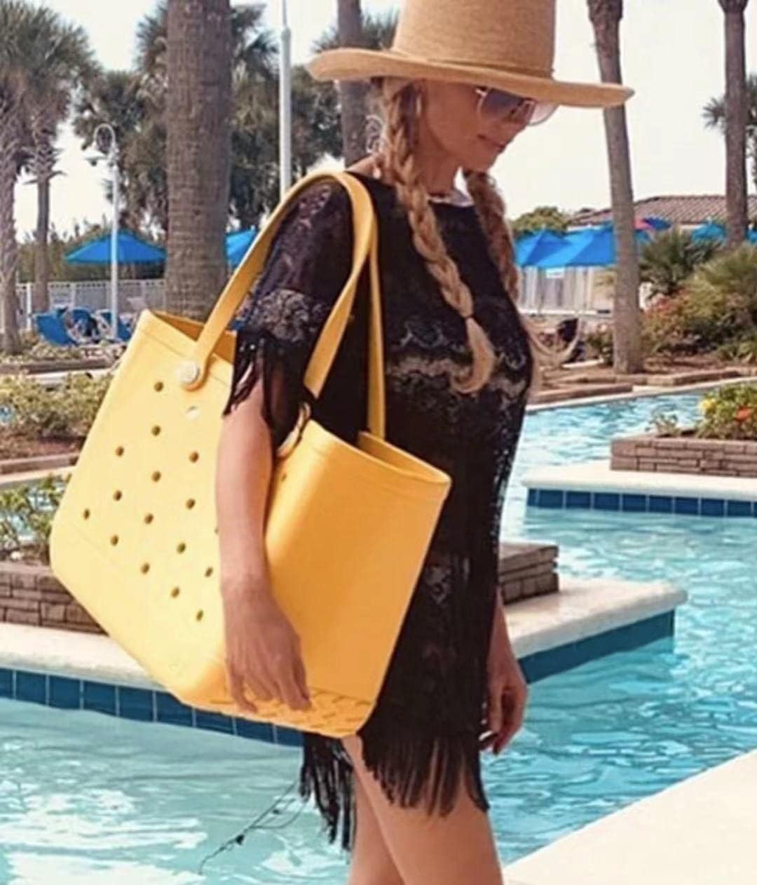 Bolsa de Playa EVA Lavable con Agujeros de Ventilación