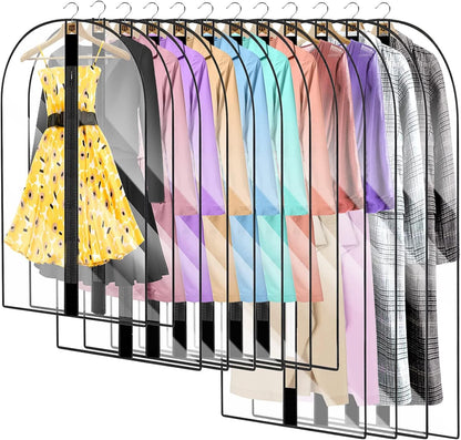 Bolsa de Prenda Extra-Larga para Vestidos y Tocados – 71" (180.34 cm) Fundas Protectores con Asas