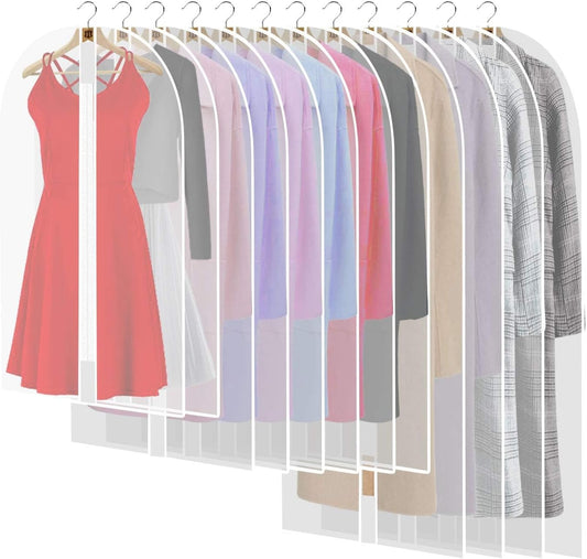 Bolsa de Prenda Extra-Larga para Vestidos y Tocados – 71" (180.34 cm) Fundas Protectores con Asas