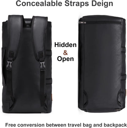 Bolsa de Viaje Convertible de Cuero PU – Maleta de Fin de Semana