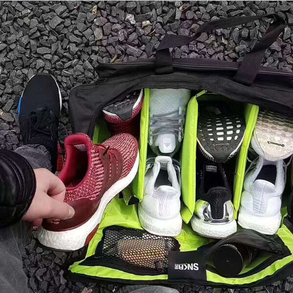 Bolsa de Viaje Resistente al Agua con Múltiples Compartimentos para Zapatillas y Equipaje