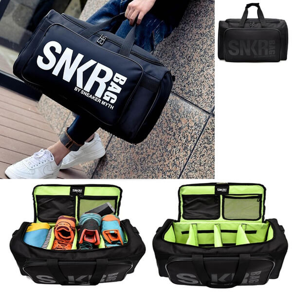 Bolsa de Viaje Resistente al Agua con Múltiples Compartimentos para Zapatillas y Equipaje