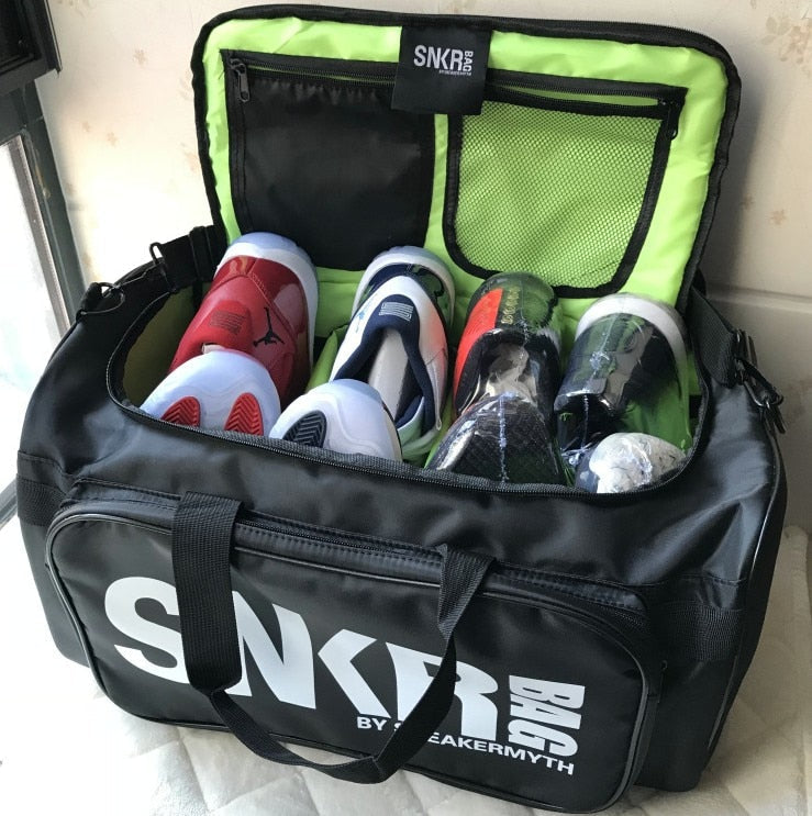 Bolsa de Viaje Resistente al Agua con Múltiples Compartimentos para Zapatillas y Equipaje