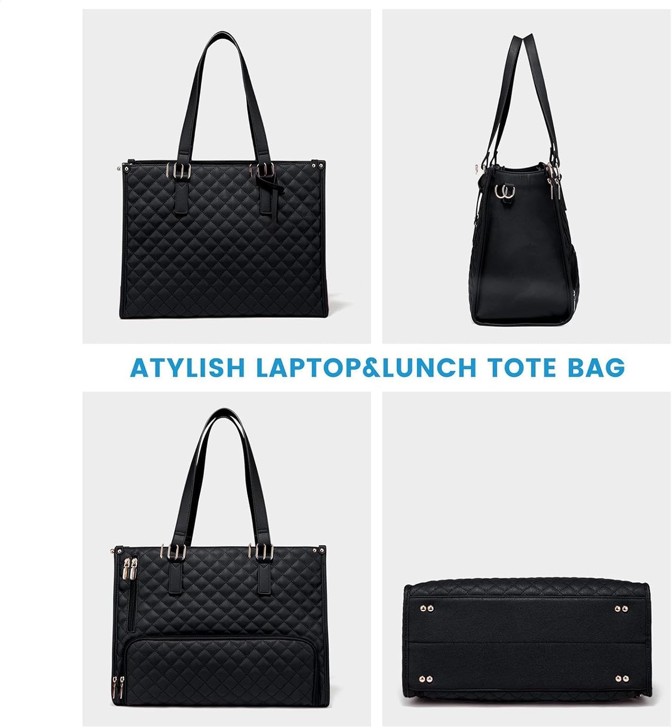 Bolsa Térmica 2 en 1 para Almuerzo y Laptop para Trabajo y Viajes