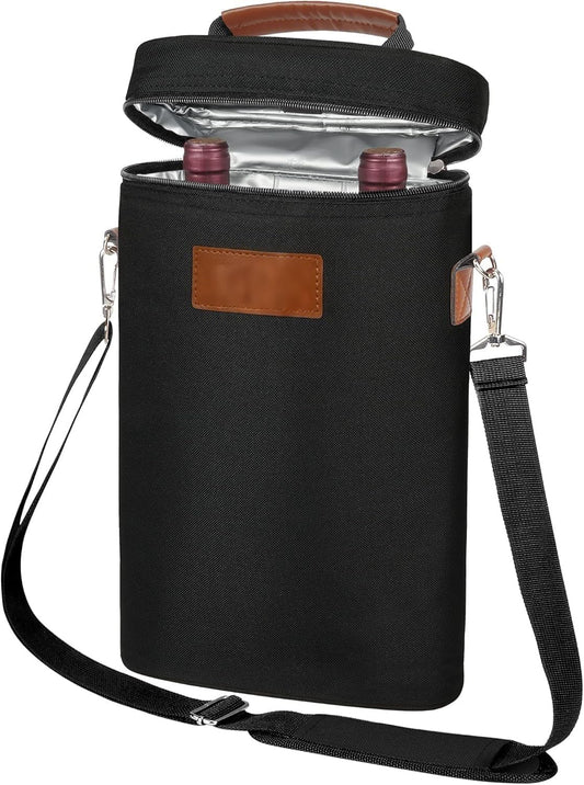 Bolsa Transportadora Aislada para Dos Botellas de Vino – Compra 1, Lleva 1 GRATIS – ChillMate