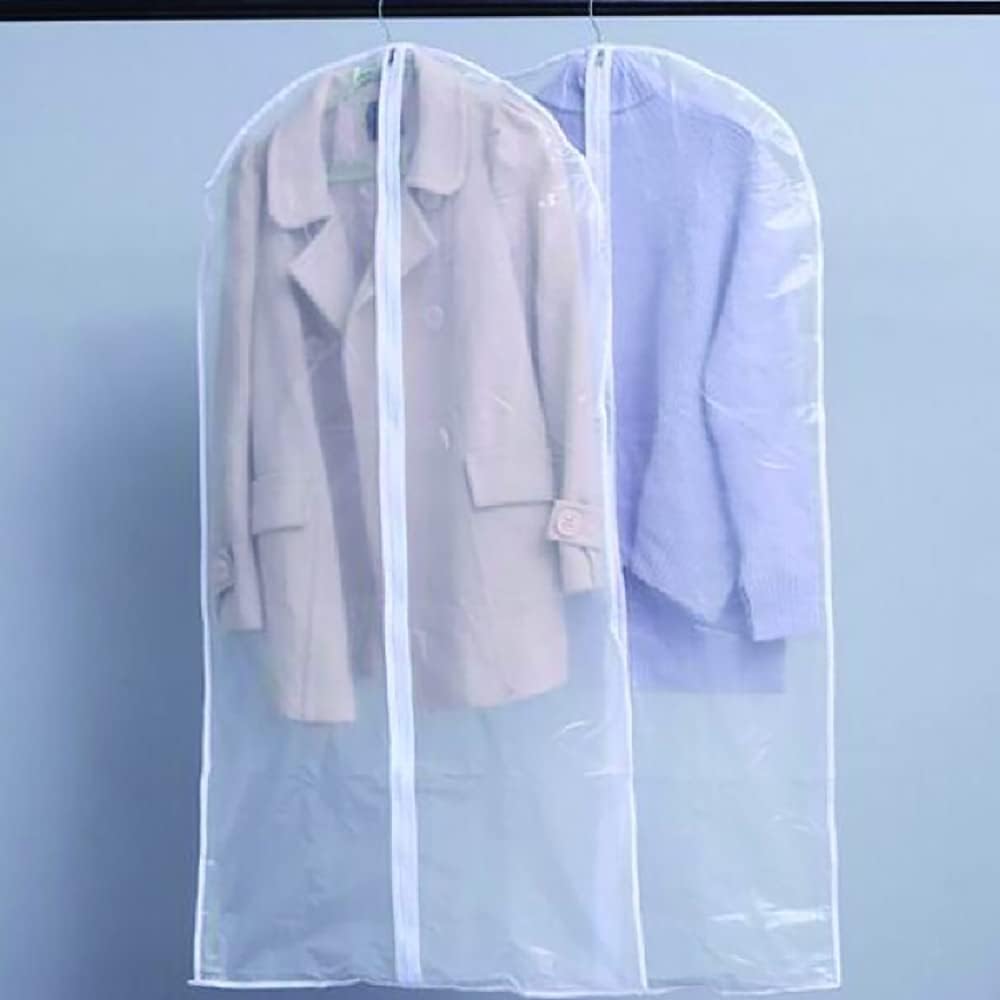 Bolsas de Almacenamiento de Prendas Transparentes – Paquete de 5 (Compra 1, Llévate 1 GRATIS)