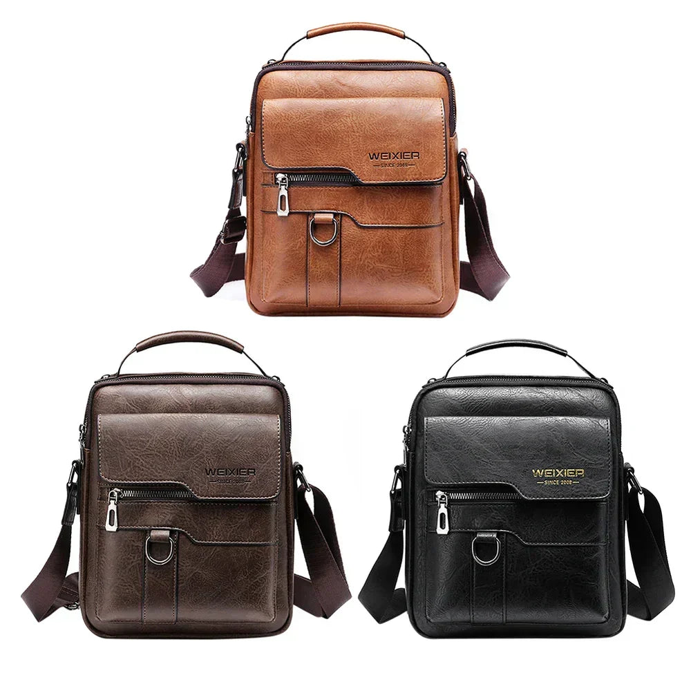 Bolso bandolera de piel de lujo