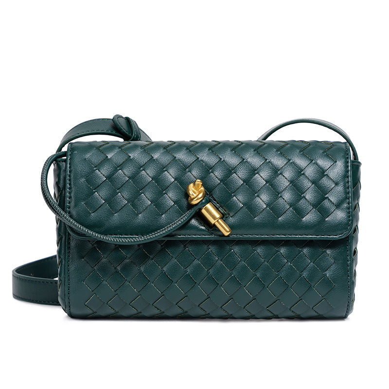 Bolso clutch bandolera trenzado