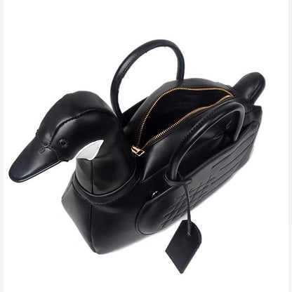 Bolso con forma de pato
