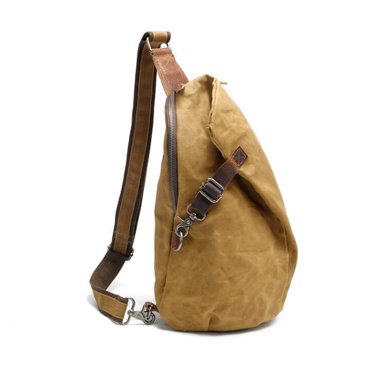 Bolso Cruzado de Lona Resistente al Agua con Bolsillo Antirrobo – MultiWear
