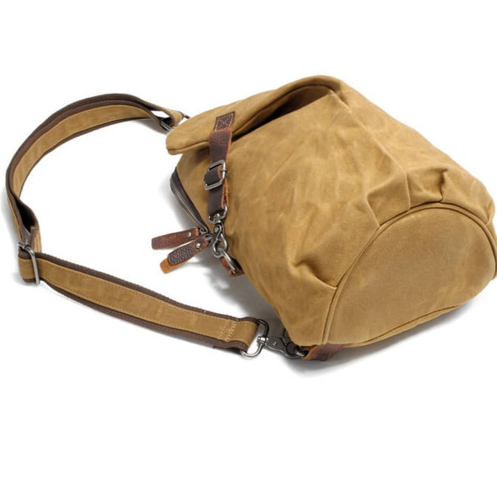Bolso Cruzado de Lona Resistente al Agua con Bolsillo Antirrobo – MultiWear