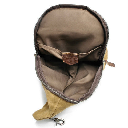Bolso Cruzado de Lona Resistente al Agua con Bolsillo Antirrobo – MultiWear