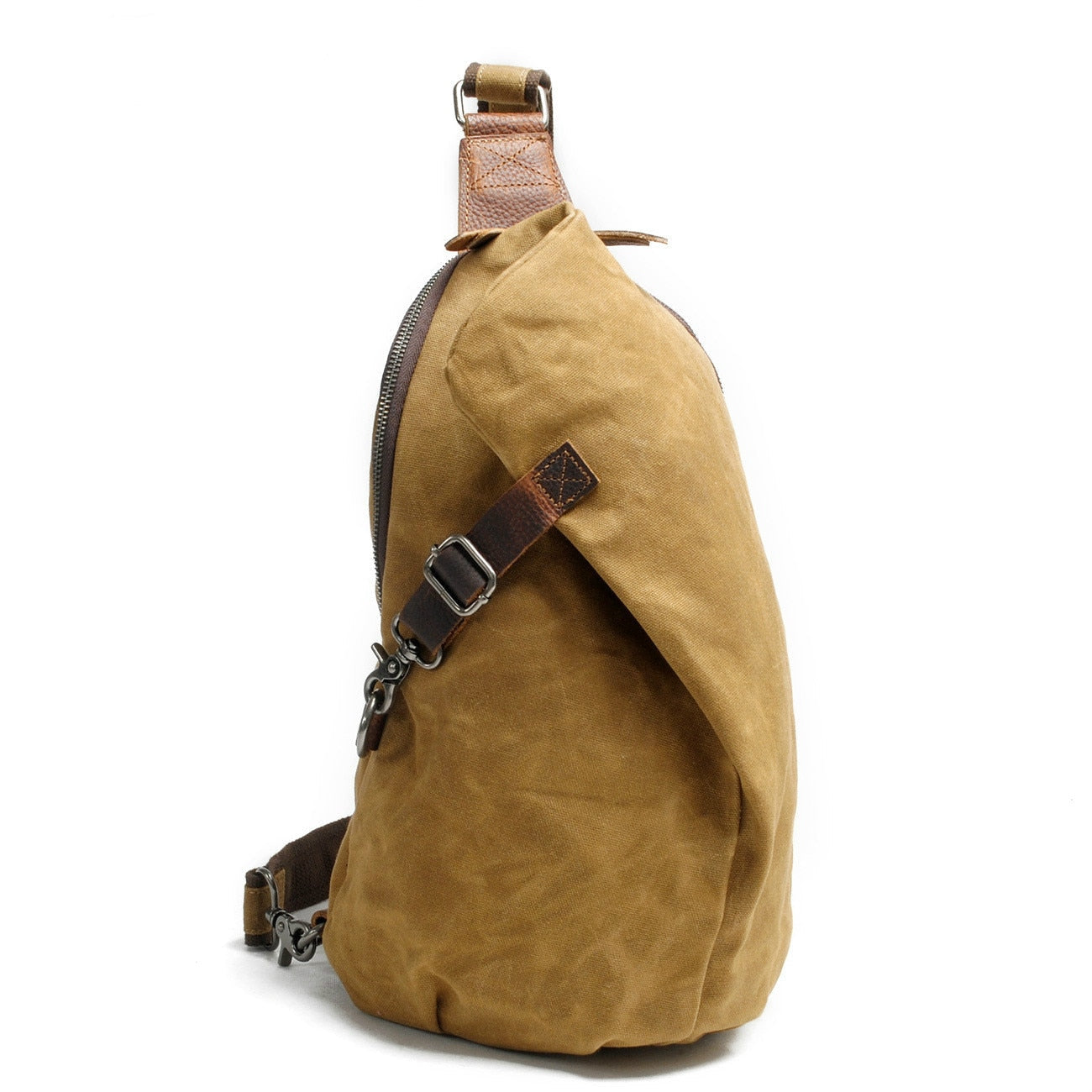 Bolso Cruzado de Lona Resistente al Agua con Bolsillo Antirrobo – MultiWear