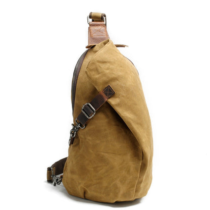 Bolso Cruzado de Lona Resistente al Agua con Bolsillo Antirrobo – MultiWear
