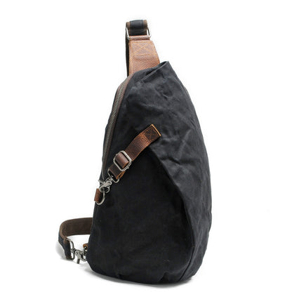 Bolso Cruzado de Lona Resistente al Agua con Bolsillo Antirrobo – MultiWear