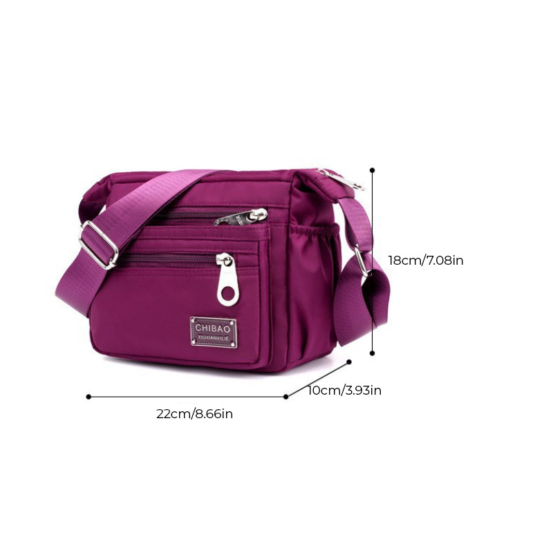 Bolso Cruzado de Nailon Versátil