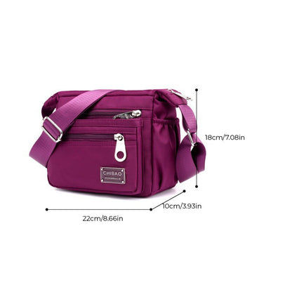 Bolso Cruzado de Nailon Versátil