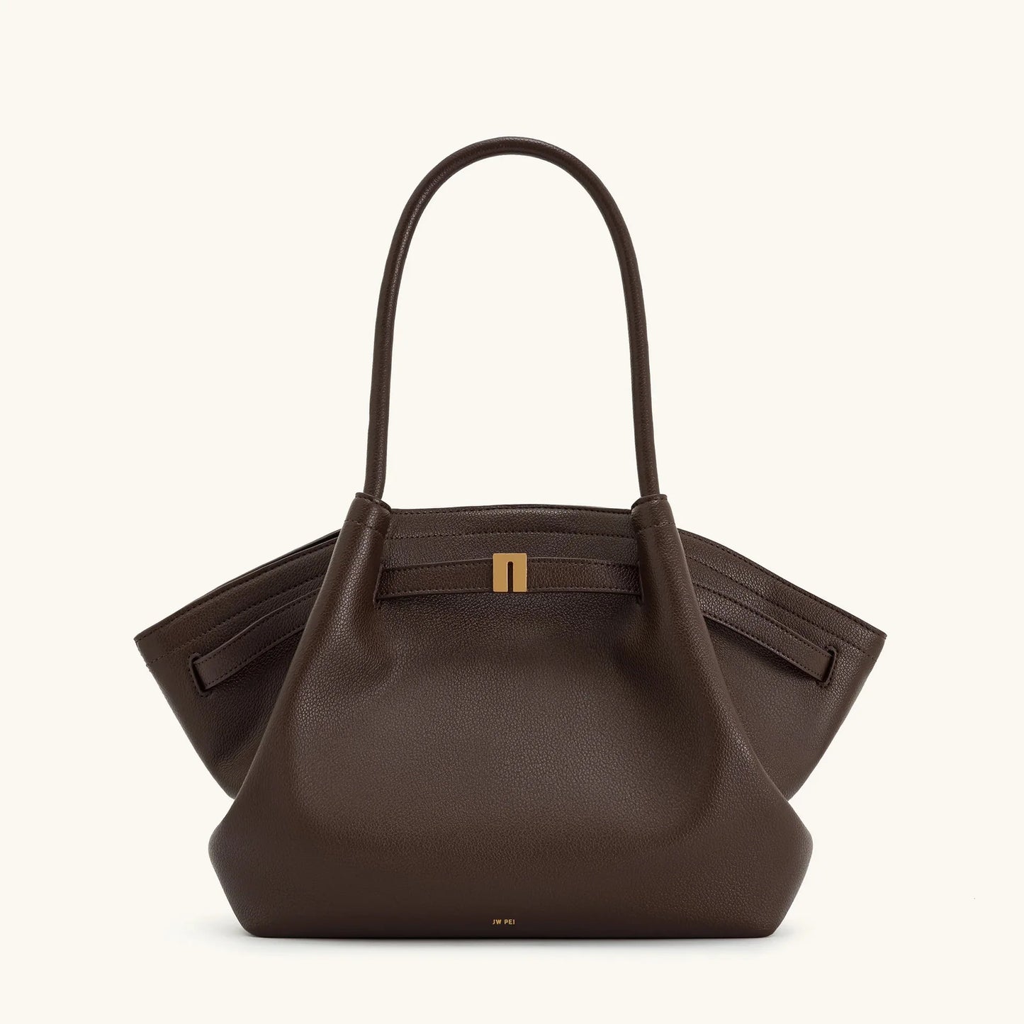 Bolso de Hombro de Lujo para Mujeres - Gran Capacidad, Diseño Elegante, Ante Sintético Negro
