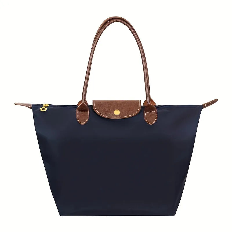 Bolso de Mano Clásico para Mujeres Celeste con Acento Moderno y Funcionalidad