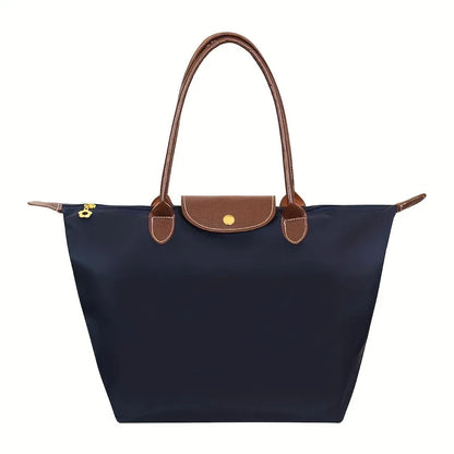 Bolso de Mano Clásico para Mujeres Celeste con Acento Moderno y Funcionalidad