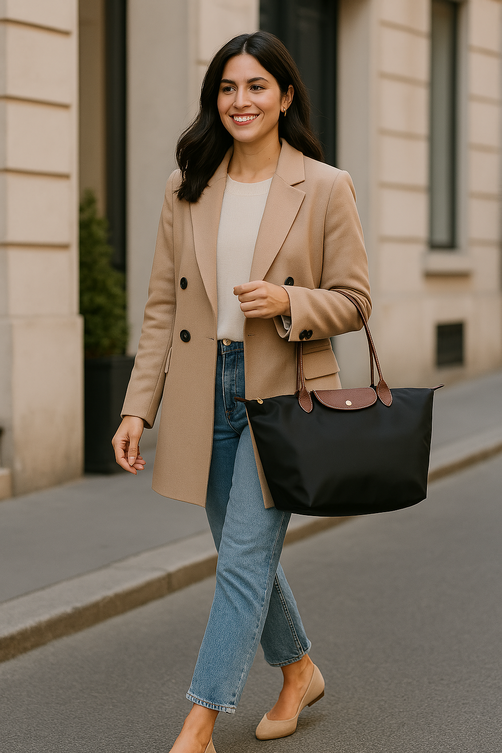 Bolso de Mano Clásico para Mujeres Celeste con Acento Moderno y Funcionalidad