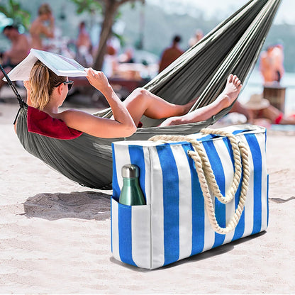 Bolso de Playa Sobredimensionado Impermeable y a Prueba de Arena – SandAway
