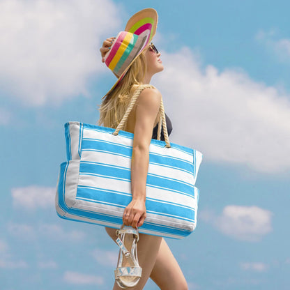 Bolso de Playa Sobredimensionado Impermeable y a Prueba de Arena – SandAway