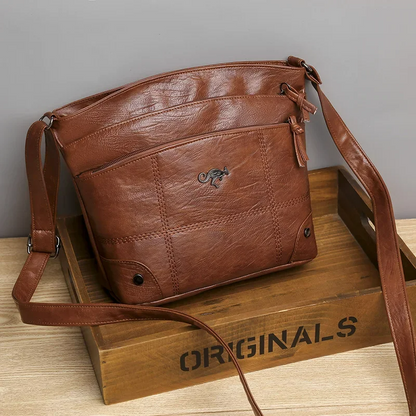 Bolso elegante de piel vegana para mujer