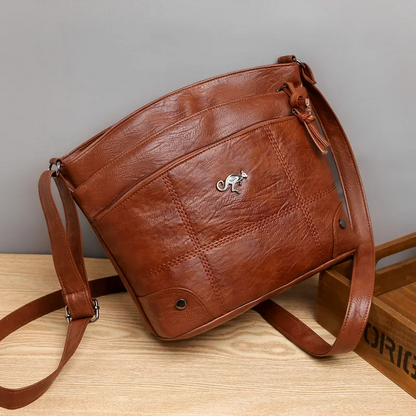 Bolso elegante de piel vegana para mujer