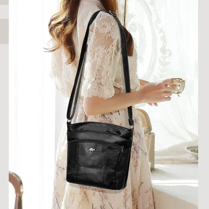 Bolso elegante de piel vegana para mujer