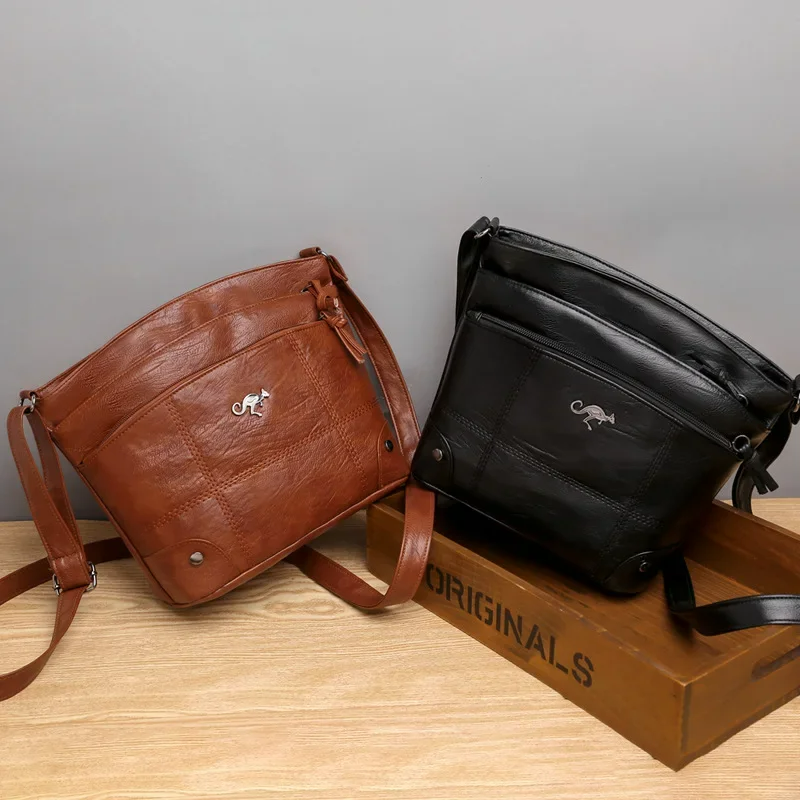 Bolso elegante de piel vegana para mujer