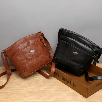 Bolso elegante de piel vegana para mujer