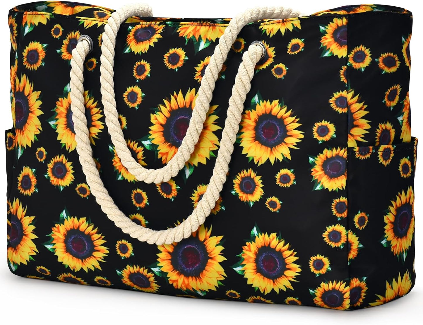 Bolso Grande Impermeable con Almacenamiento con Cremallera para Trabajo y Ocio