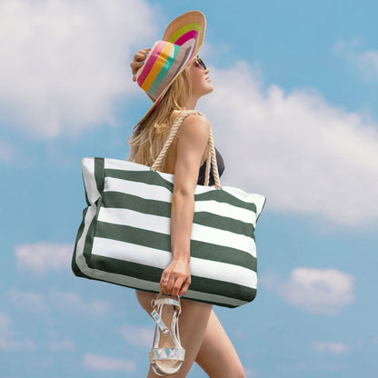 Bolso Grande Impermeable con Almacenamiento con Cremallera para Trabajo y Ocio