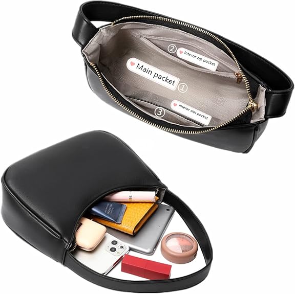 Bolso Hobo Mini con Cremallera - Sabrina