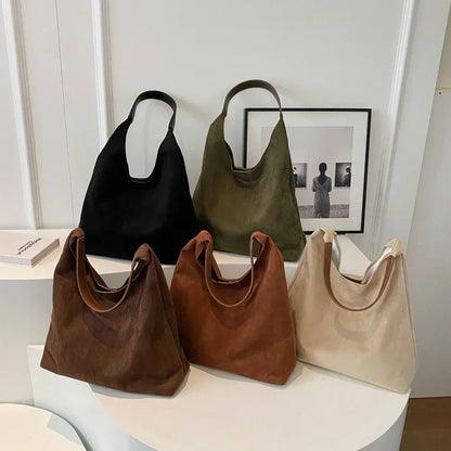 Bolso Tote de Ante Natural