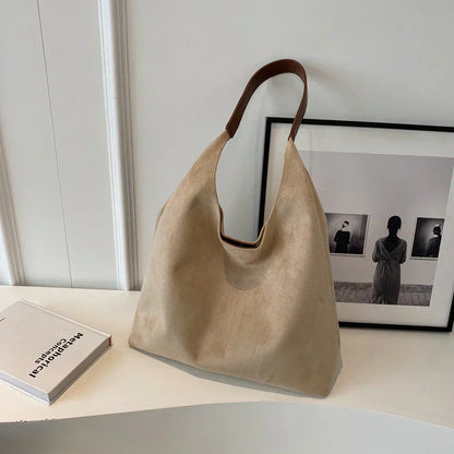 Bolso Tote de Ante Natural