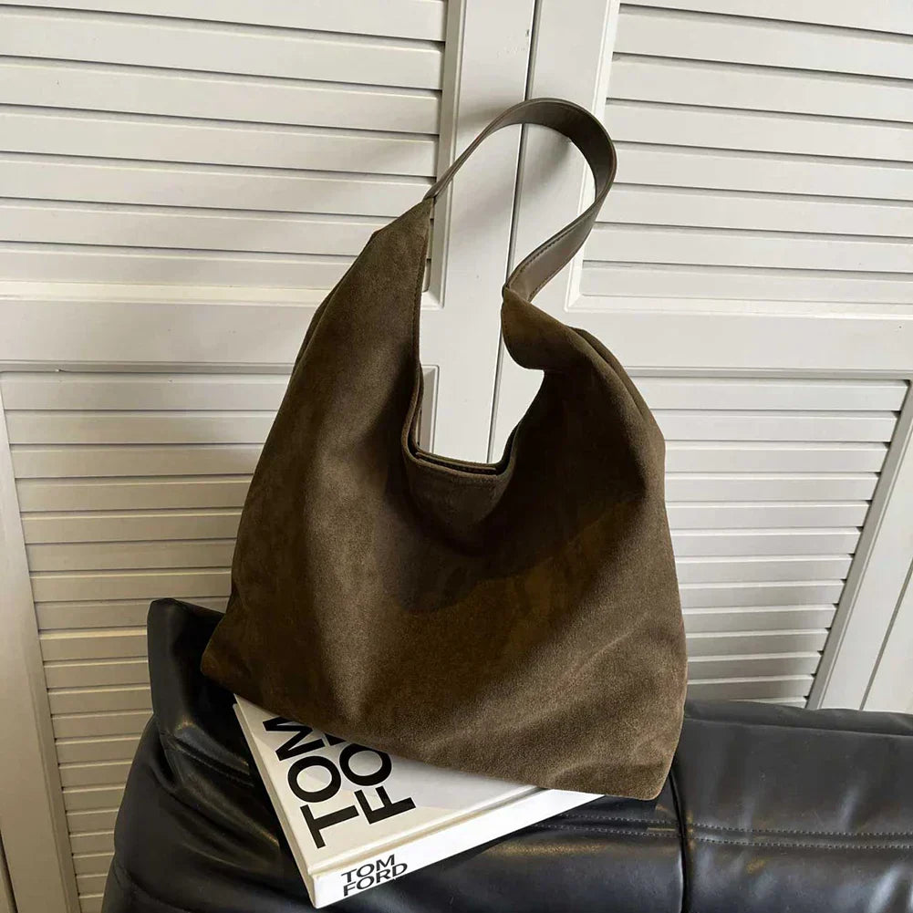 Bolso Tote de Ante Natural