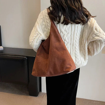 Bolso Tote de Ante Natural