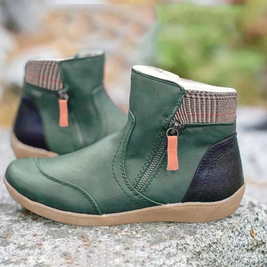 Botas de invierno para mujer resistentes a la intemperie