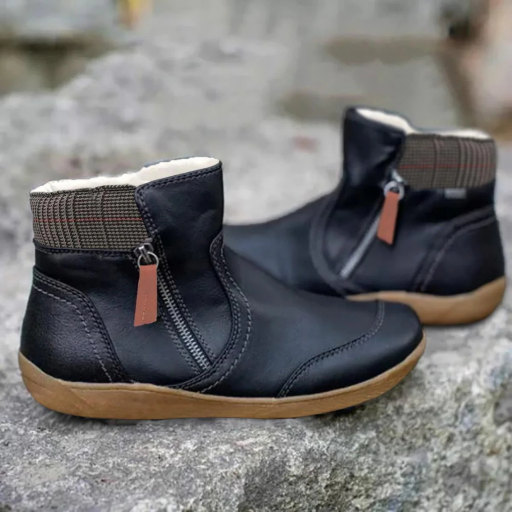 Botas de invierno para mujer resistentes a la intemperie