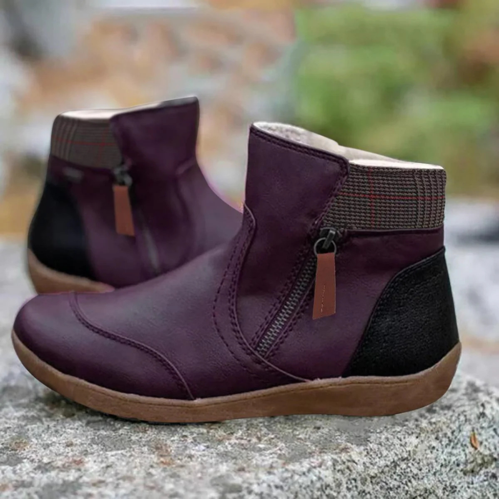 Botas de invierno para mujer resistentes a la intemperie